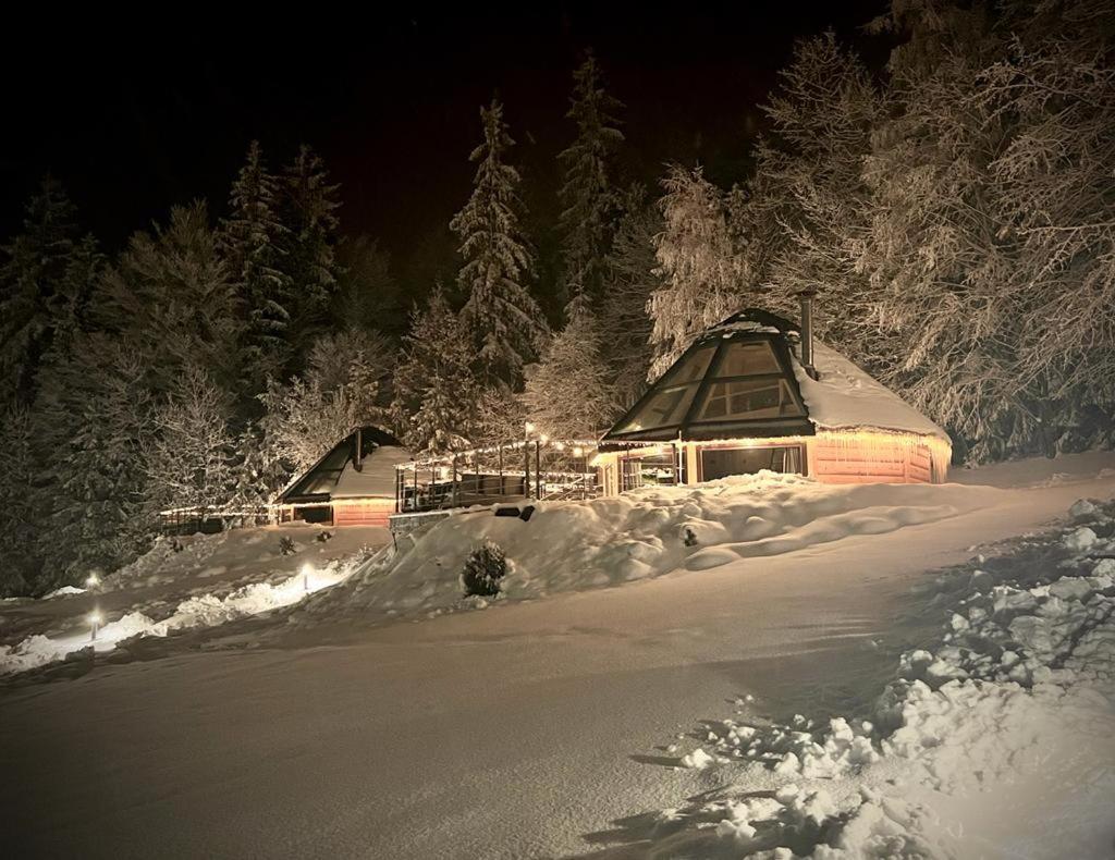 Osada Poli Koniakow - Panoramiczny Domek Nr 3 Z Prywatna Balia I Hydromasazem Buitenkant foto